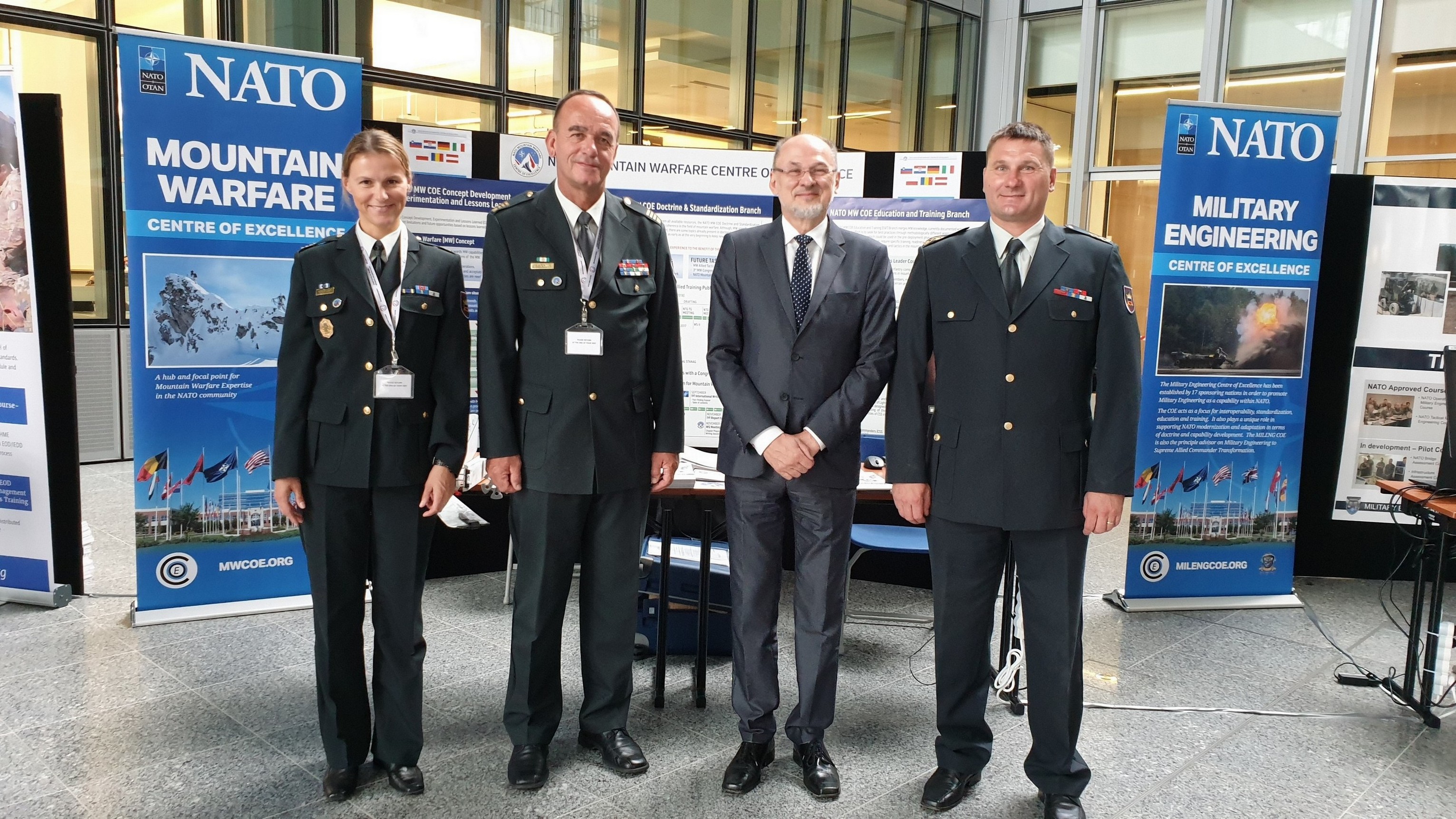 MW COE At NATO HQ - MWCOE